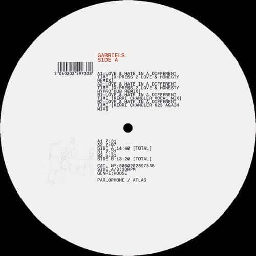 Gabriels — Love And Hate In a Different Time (X-Press 2 & Kerri Chandler Remixes)
