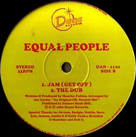 Equal People — We All The Same / Jam
