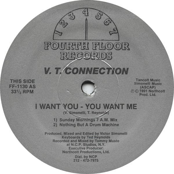 V.T. Connection — I Want You - You Want Me