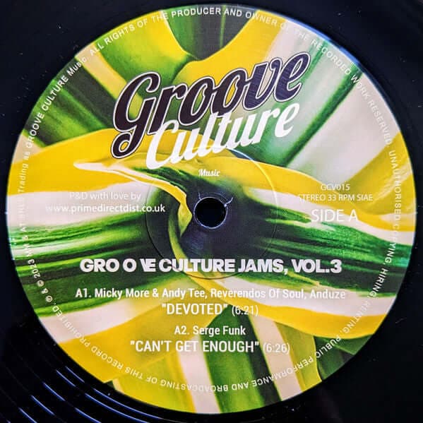 Various — Groove Culture Jams Vol 3