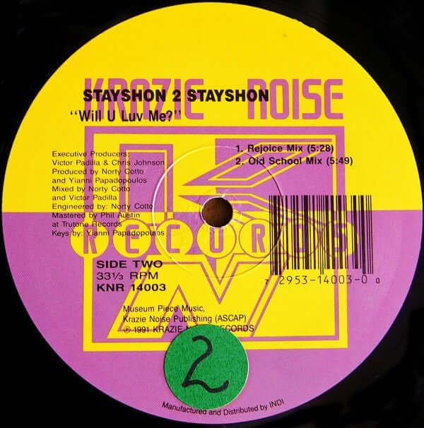 Stayshon 2 Stayshon — It's All Rite / Will U Luv Me