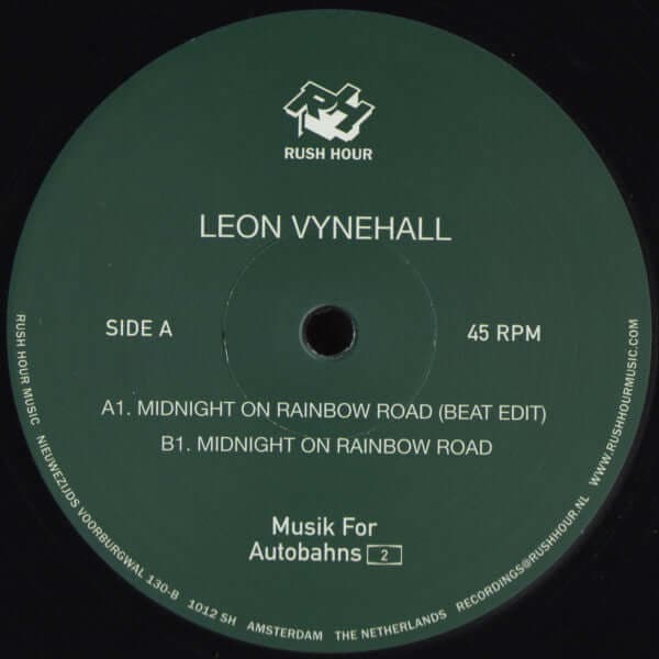 Leon Vynehall — Midnight On Rainbow Road